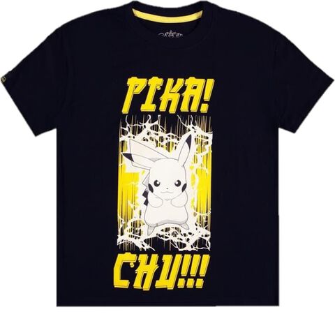 T- Shirt - Pokemon - Pika! Chu!! - Women's Short Sleeve - L